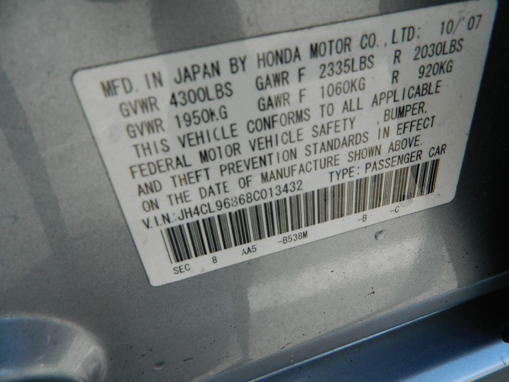 2008 Acura TSX Image 11