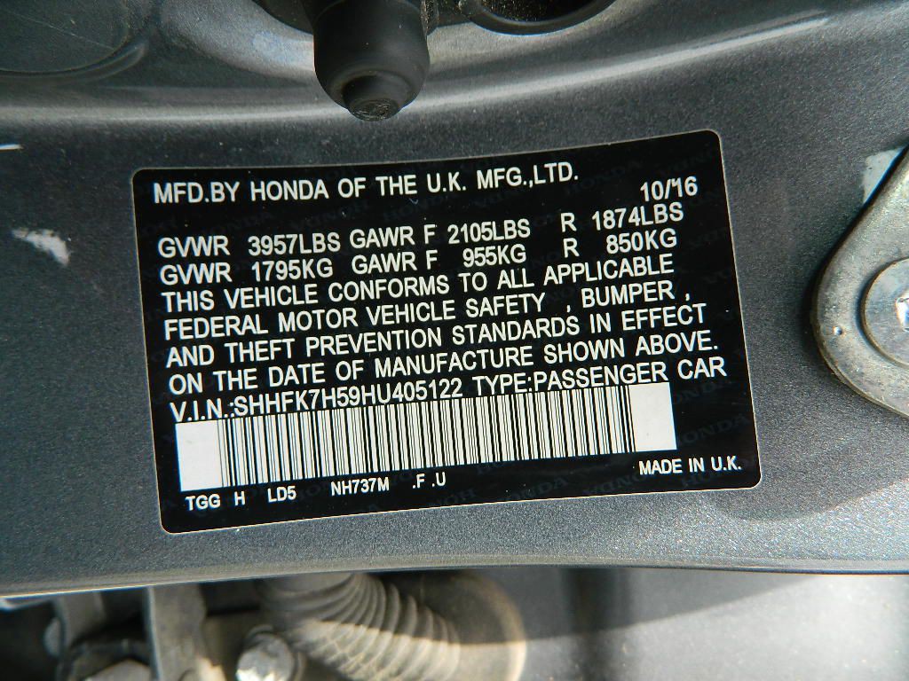 2017 Honda Civic Image 11