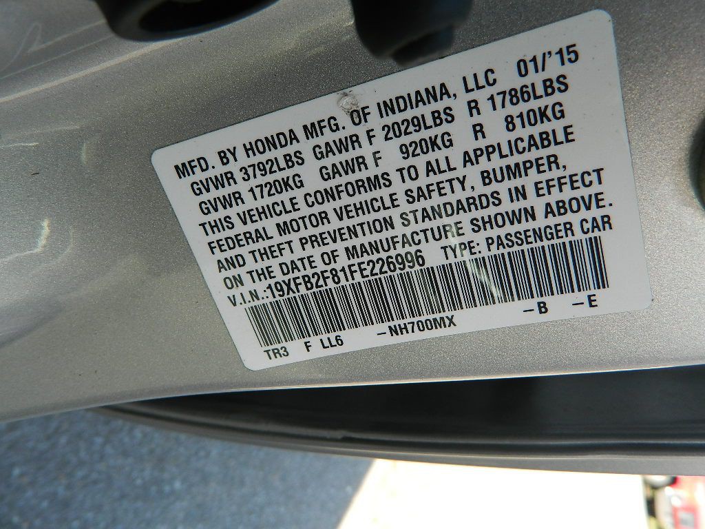 2015 Honda Civic Image 11