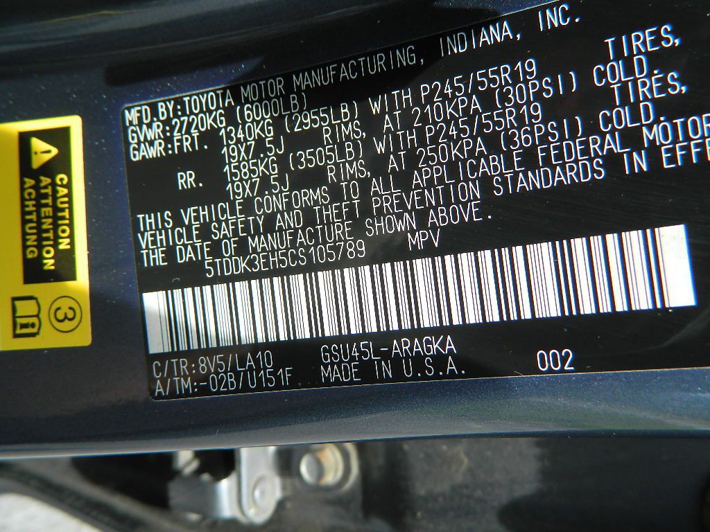 2012 Toyota Highlander Image 12