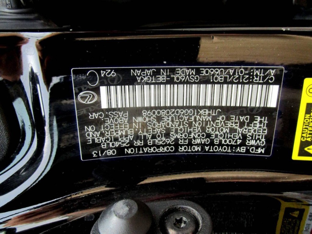 2013 Lexus ES 350 Image 39