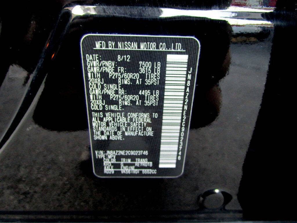 2012 INFINITI QX56 Image 45