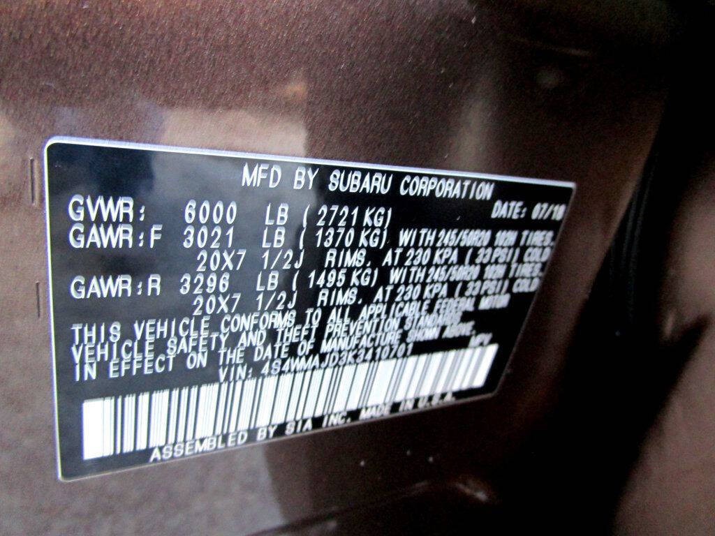 2019 Subaru Ascent Image 44