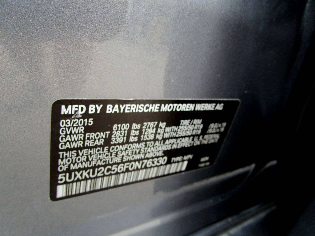 2015 BMW X6 Image 38