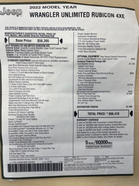 2022 Jeep Wrangler Unlimited Image 24