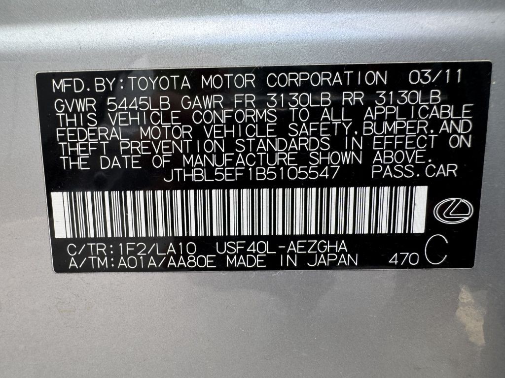 2011 Lexus LS Image 23