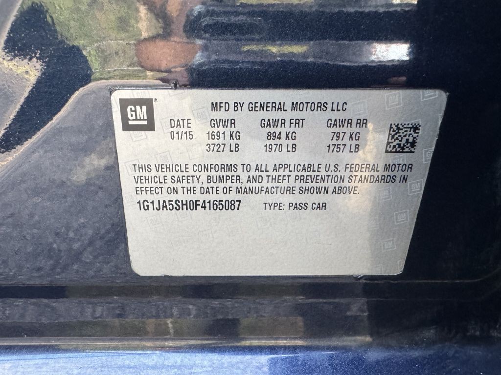 2015 Chevrolet Sonic Image 21