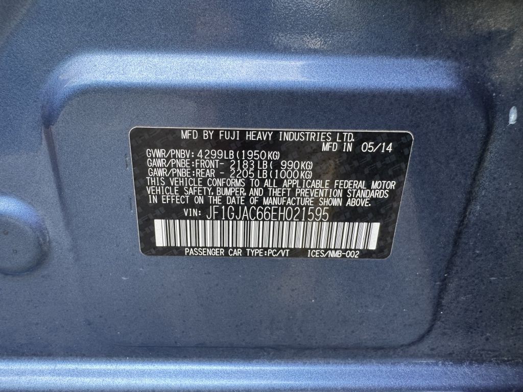 2014 Subaru Impreza Image 21