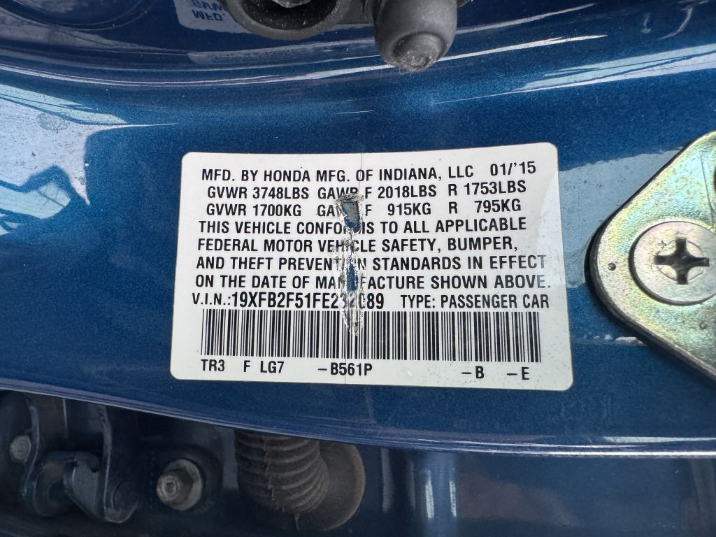 2015 Honda Civic Image 21