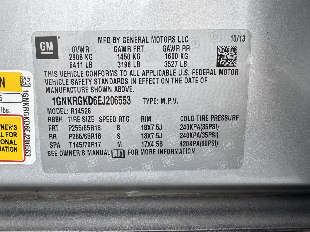 2014 Chevrolet Traverse Image 23