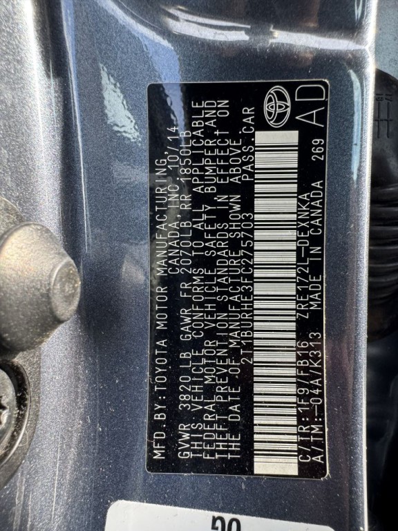 2015 Toyota Corolla Image 22