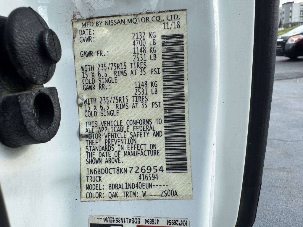 2019 Nissan Frontier Image 22