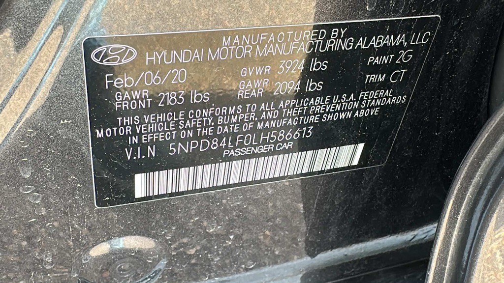 2020 Hyundai Elantra Image 8