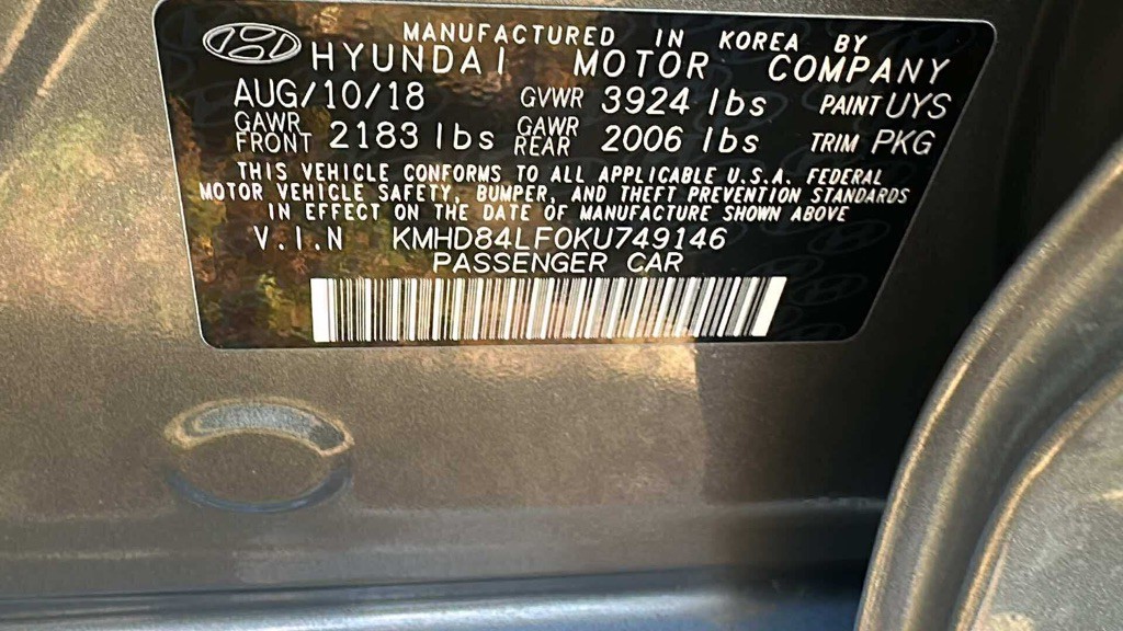2019 Hyundai Elantra Image 8