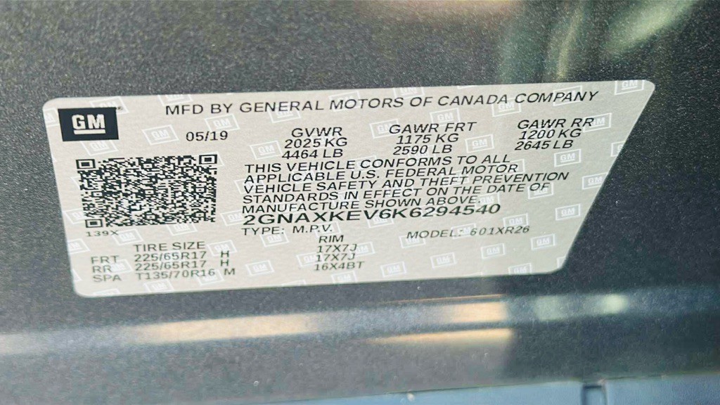 2019 Chevrolet Equinox Image 8