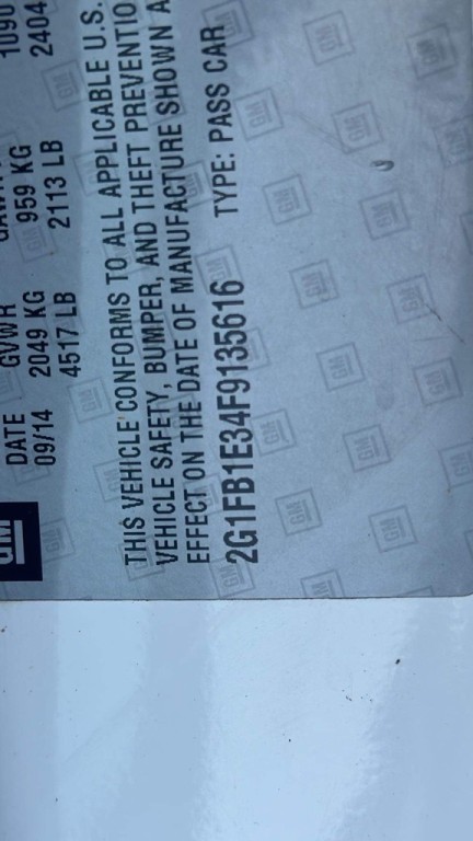 2015 Chevrolet Camaro Image 7