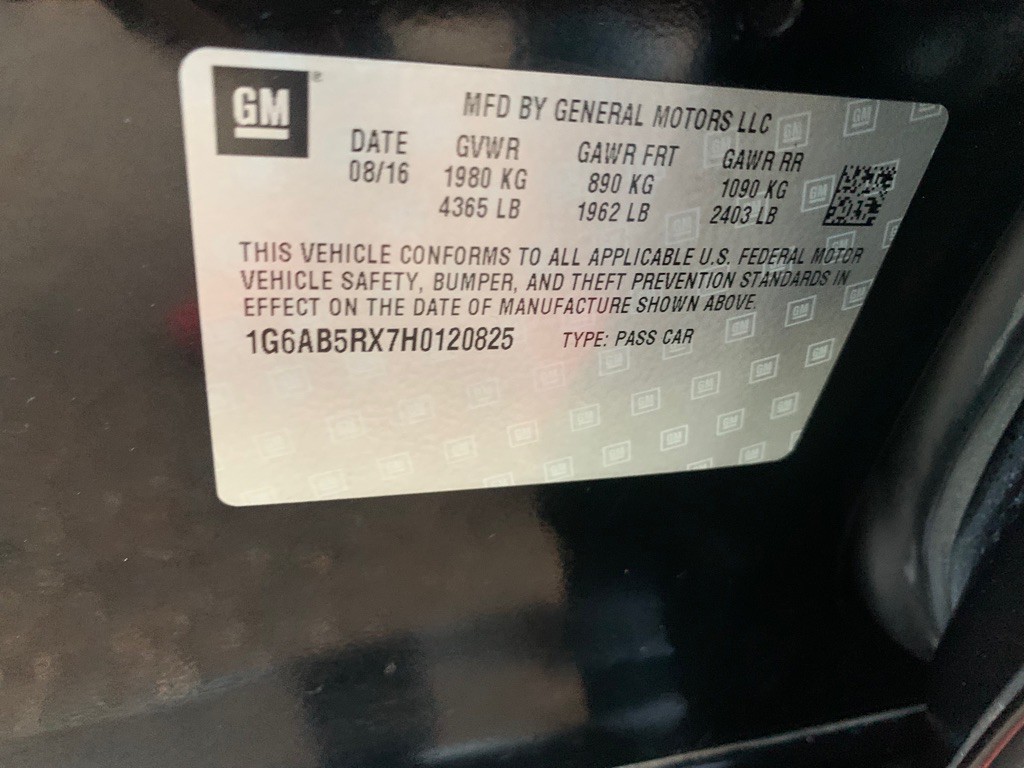 2017 Cadillac ATS Image 8