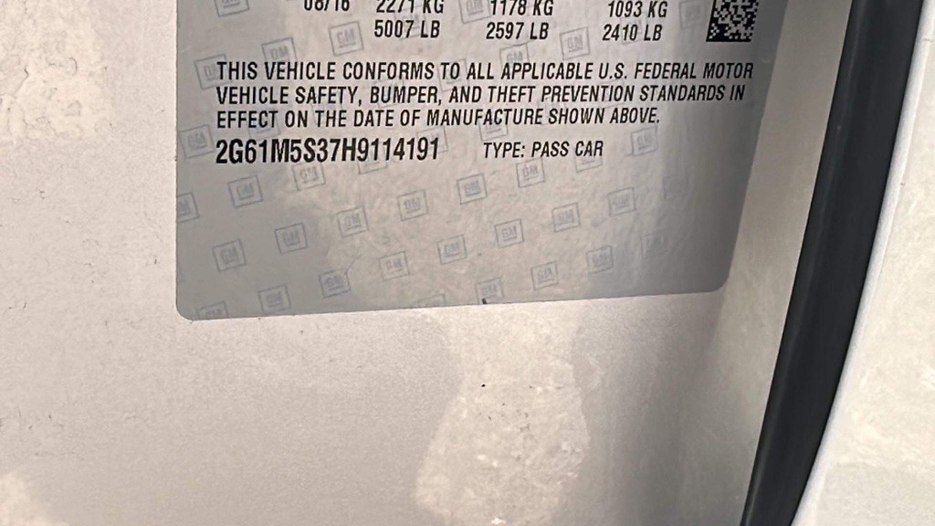 2017 Cadillac XTS Image 8