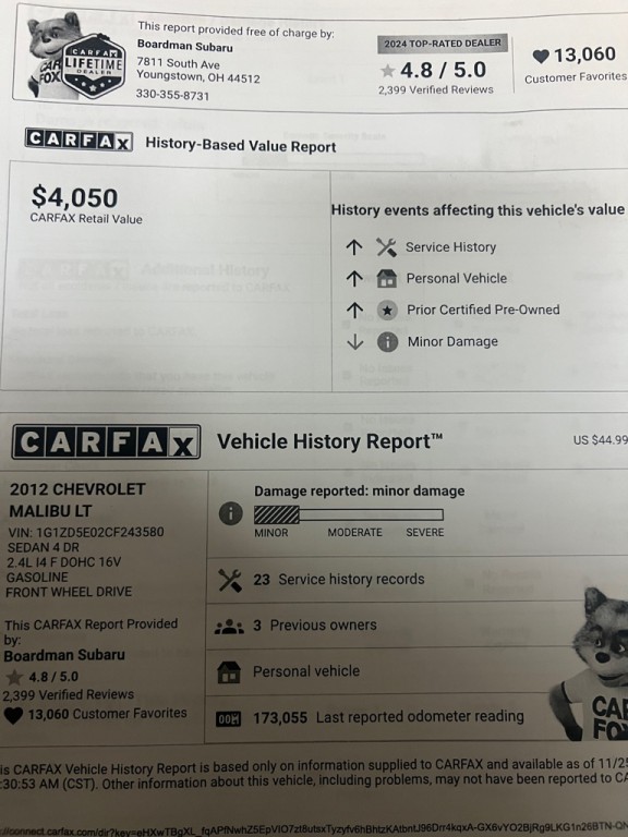 2012 Chevrolet Malibu Image 7