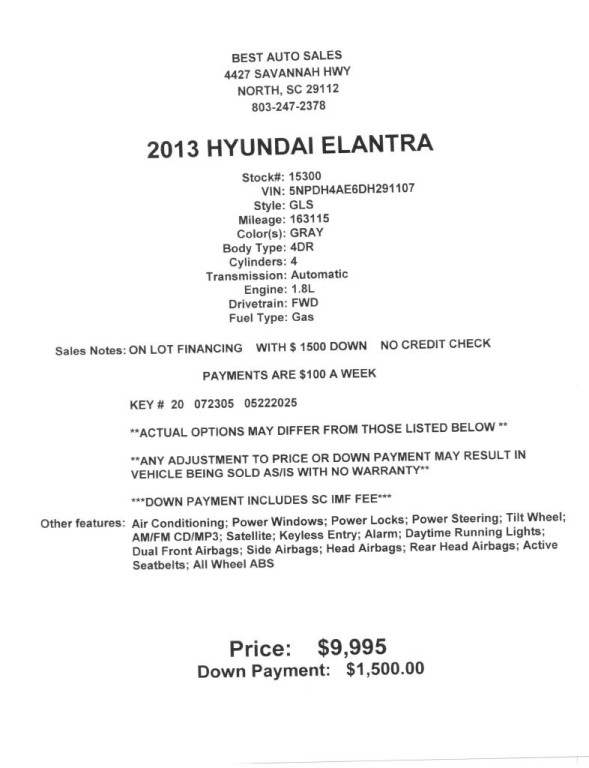 2013 Hyundai Elantra Image 4