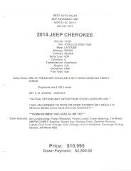 Image for 2014 Jeep Cherokee Latitude ID: 6652863