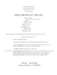 Image for 2020 Chevrolet Malibu LT ID: 6665190