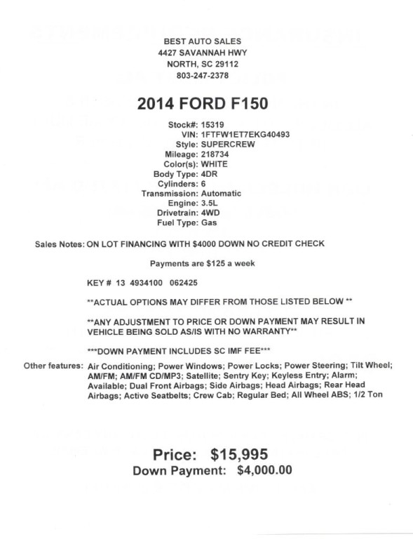 2014 Ford F-150 Image 4