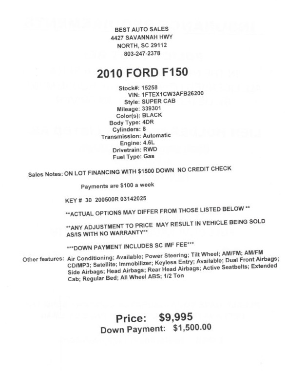 2010 Ford F-150 Image 2