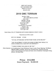 Image for 2018 GMC Terrain SLE ID: 6736052