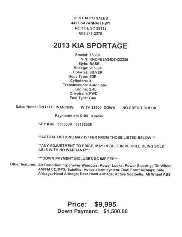 2013 Kia Sportage Image 6