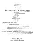 Image for 2014 Chevrolet Silverado 1500 LT ID: 6865359