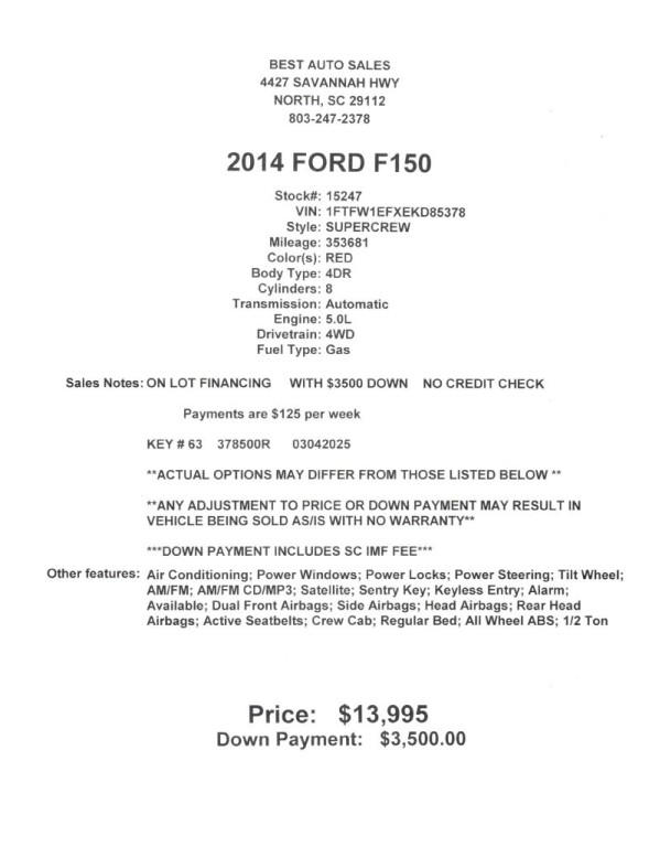 2014 Ford F-150 Image 7