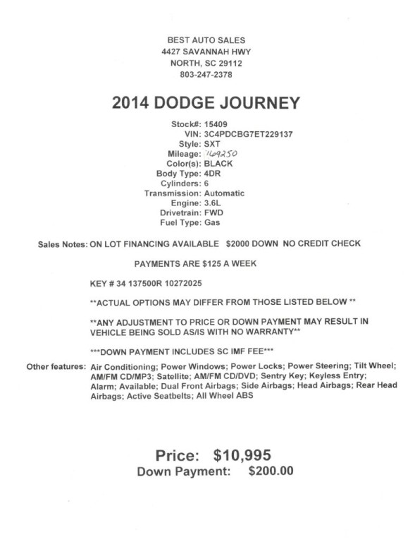 2014 Dodge Journey Image 8