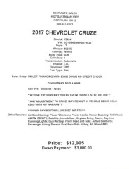 Image for 2017 Chevrolet Cruze LT ID: 7028834