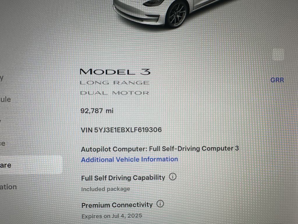 2020 Tesla Model 3 Image 16