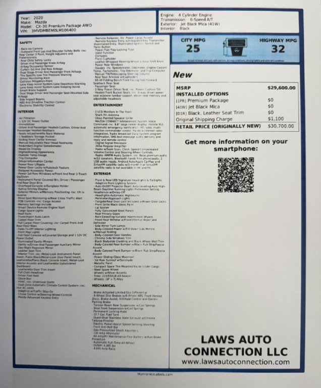 2020 Mazda CX-3 Image 24