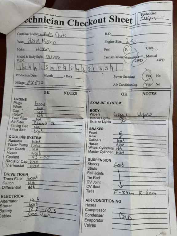 2014 Nissan Altima Image 19