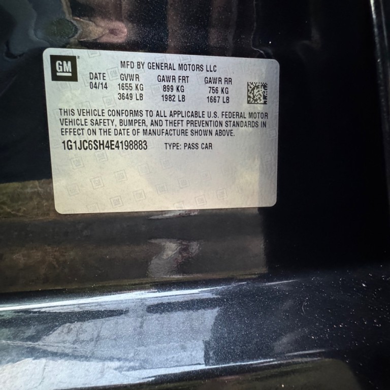 2014 Chevrolet Sonic Image 35