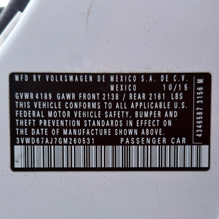 2016 Volkswagen Jetta Image 50