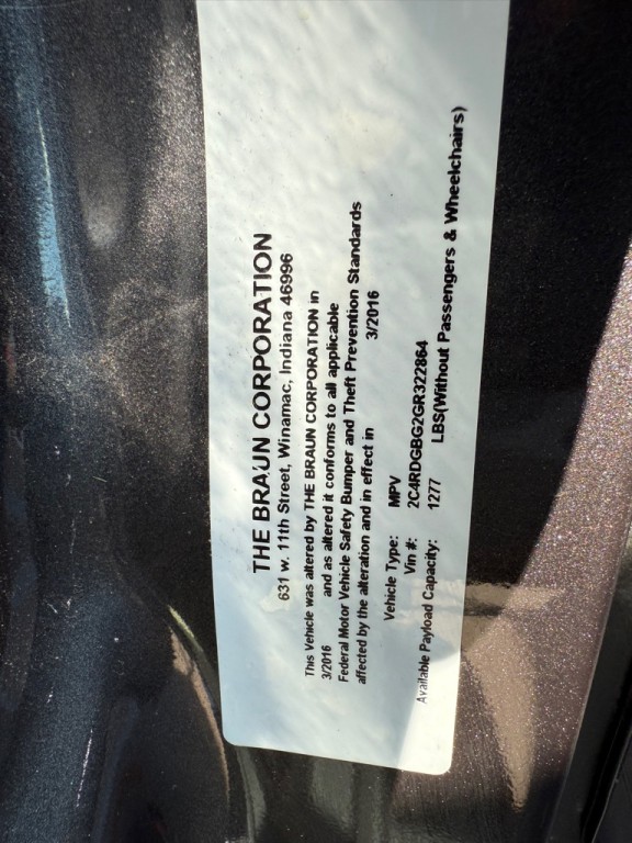 2016 Dodge Grand Caravan Image 30