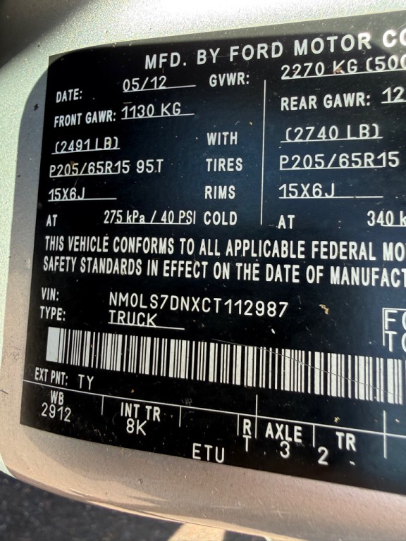 2012 Ford Transit Connect Image 23