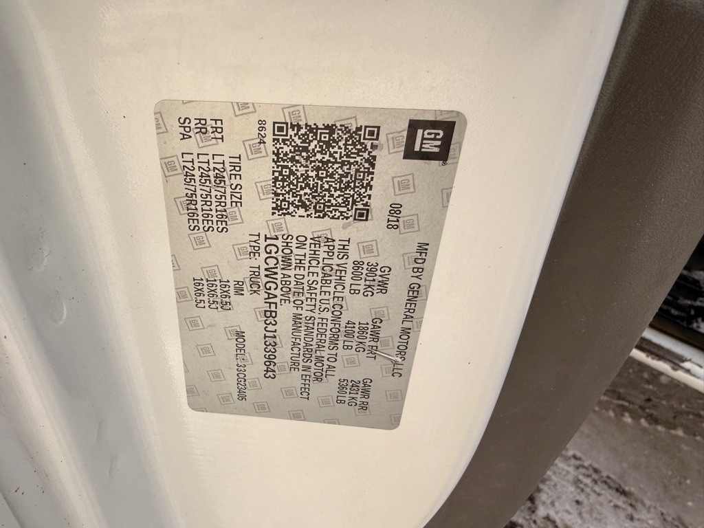 2018 Chevrolet Express Image 15