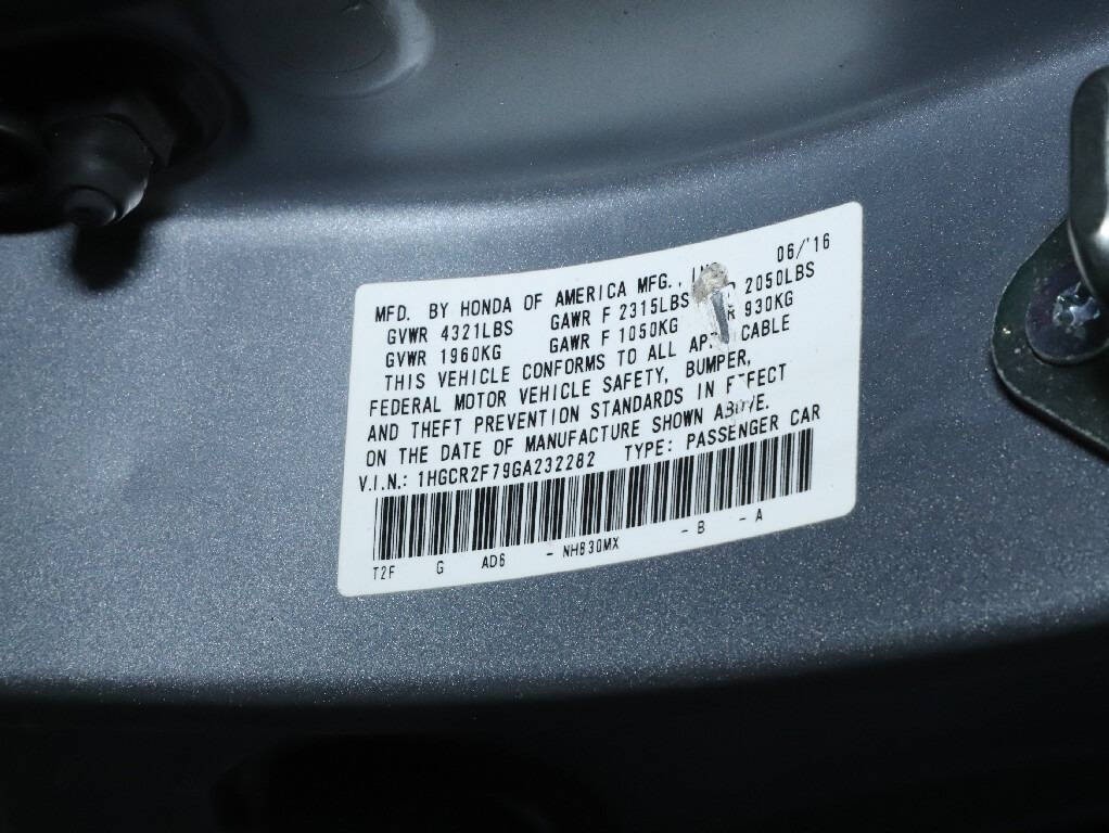 2016 Honda Accord Image 21