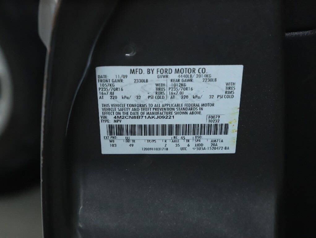 2010 Mercury Mariner Image 20