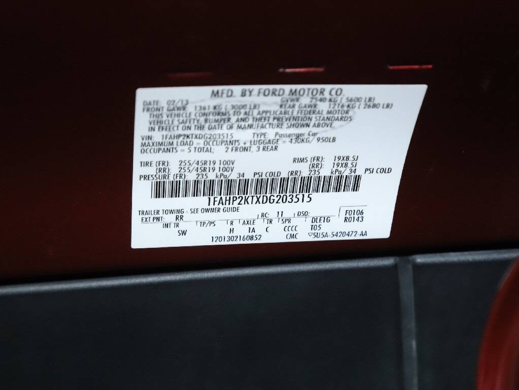 2013 Ford Taurus Image 21