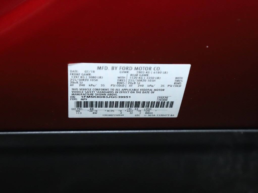 2018 Ford Explorer Image 22