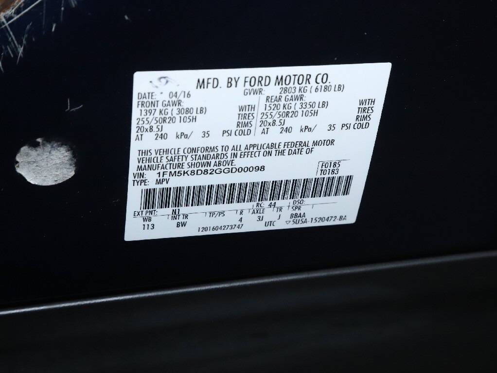 2016 Ford Explorer Image 22