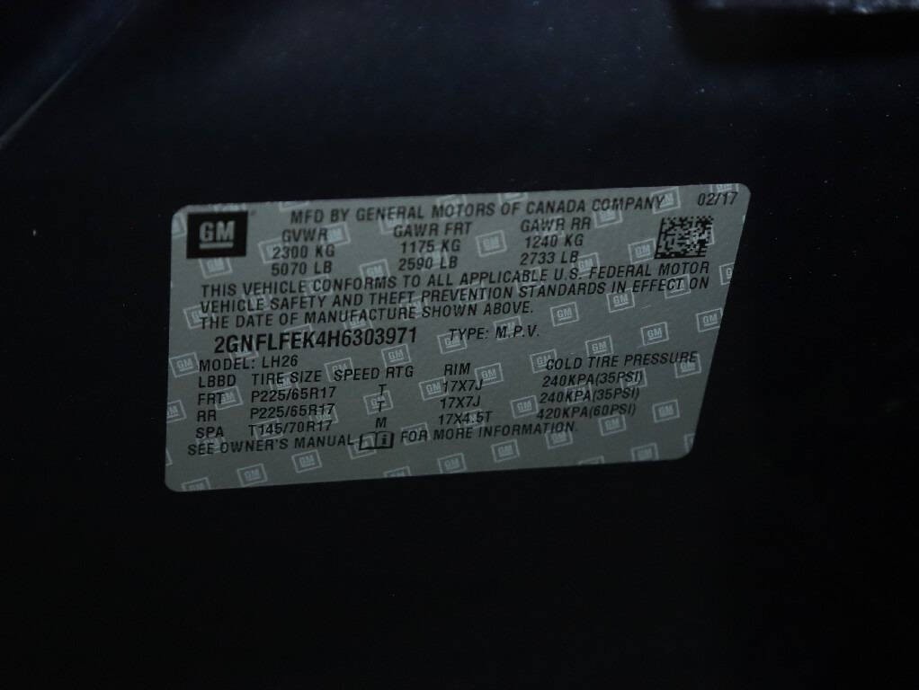 2017 Chevrolet Equinox Image 20