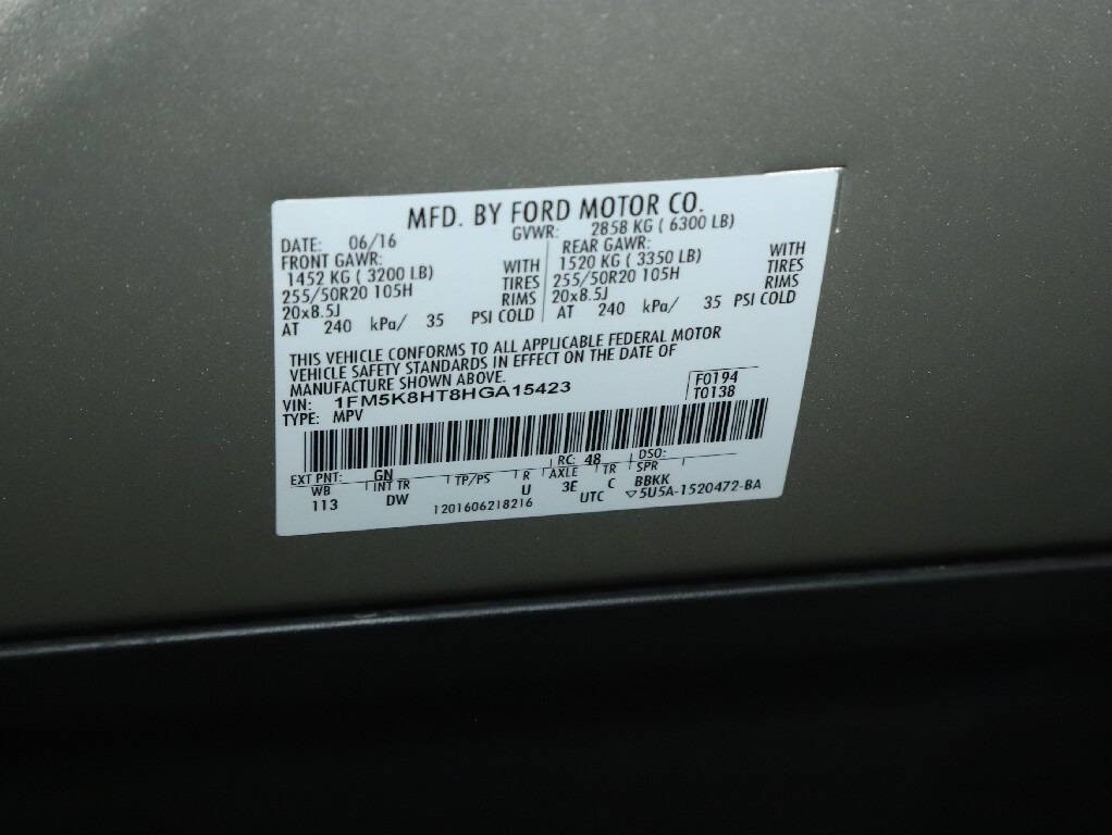 2017 Ford Explorer Image 22