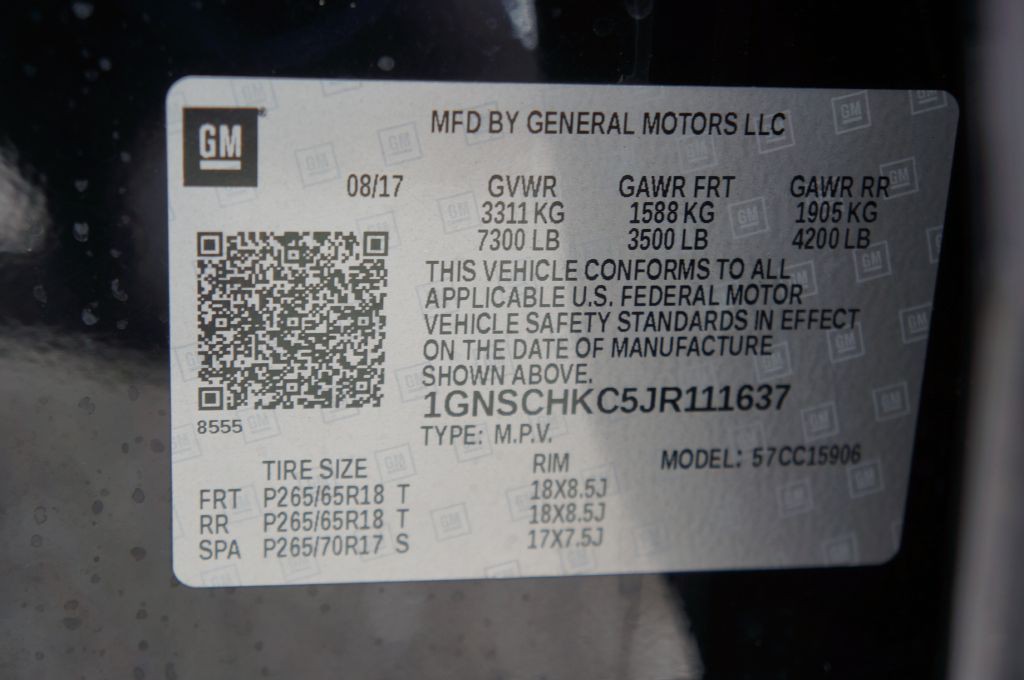 2018 Chevrolet Suburban Image 49